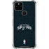 NBA San Antonio Spurs Distressed Google Pixel 5a 5G Clear Case